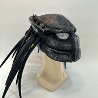 Masque en latex Alien War Predator, accessoires de cosplay pour Halloween, casque