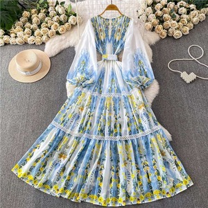 Women's Solid Mini Chiffon Dress Strapless Belted Waist Lace Trim Tiered A-Line Skirt Casual Party Wear - Product Image 6