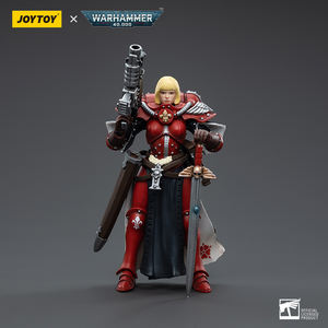 JOYTOY Dark Source 1:18 PVC ABS Figurine de Soldat Articulée Jouet Modèle <span class=keywords><strong>Warhammer</strong></span> 40K <span class=keywords><strong>Battle</strong></span> Sister Bloody Rose Convent Squad 3 Personnes - Product Image 2