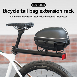 ROCKBROS rak belakang sepeda gunung, aksesoris tas sepeda Travel kargo pelepasan cepat, rak belakang sepeda gunung bahan Aloi aluminium - Product Image 2