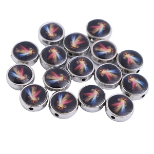 Cuentas de pulsera de <span class=keywords><strong>rosario</strong></span> de medalla de doble cara Divine Mercy - Product Image 2