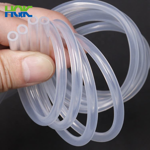 Tubo de goma de silicona de grado alimenticio Tubo de manguera Tubos transparentes flexibles resistentes al calor de alta temperatura - Product Image 1