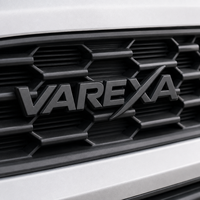 Emblème de calandre de voiture personnalisé avec logo de marque, résistant aux UV, finition noire mate, 3D ABS, avec adhésif 3M pour véhicule automobile