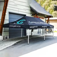 Acara bisnis penampilan bagus, tenda pop up gazebo lipat merek bagus