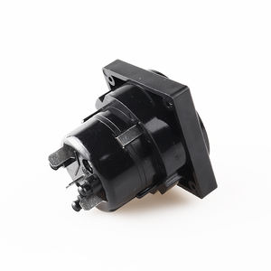 ช่องเสียบปลั๊กไฟมาตรฐาน EU มาตรฐานเกาหลีช่องเสียบสายไฟทองเหลืองช่องเสียบสายไฟ3ช่องปลั๊ก10A AC 250V - Product Image 3