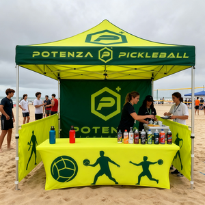 Ánh nắng mặt trời Tùy Chỉnh sự kiện thực phẩm bán hàng tự động khuyến mãi 10x10 Popup không thấm nước tán thương mại hiển thị bãi biển Lều gazebo ngoài trời bên lều - Product Image 4