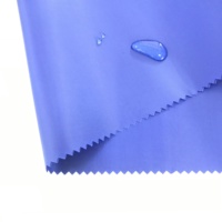 Tissu en taffetas de polyester 210T avec revêtement PU pour imperméable, vêtement WR WP 3000 mm