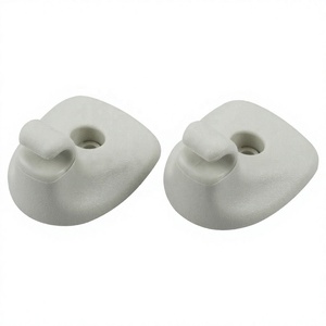 Clip de Soporte para Visera Solar 1GW25DX9AA para Dodge Avenger, Instalación con Tornillo de Plástico, Blanco Gris - Product Image 1