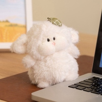 Peluche Mouton Mignonne, Douce et Moelleuse, avec Nœud et Bandeau, pour Enfants – Cadeau Idéal et Décoration de Chambre