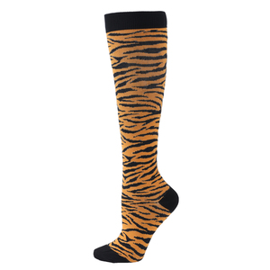 200 Stili di Calzini a Compressione con Motivi Floreali Lavorati a Maglia, Traspiranti e Assorbenti <span class=keywords><strong>per</strong></span> <span class=keywords><strong>Uomo</strong></span> e Donna - Calzini Lunghi Estivi <span class=keywords><strong>per</strong></span> Yoga e Corsa - Product Image 4