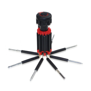 Destornillador Multifuncional Portátil 8 en 1 al por Mayor con Linterna LED, Herramienta de Reparación Multiusos para Exteriores - Product Image 4