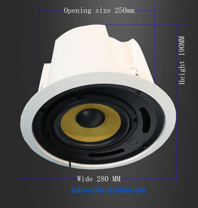 Loa trần nhà hoạt động được thiết lập với bộ khuếch đại công suất Tích hợp Bluetooth/wifi 5 âm thanh vòm 5 loa bao gồm - Product Image 4