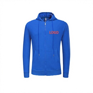 เสื้อฮู้ดซิปผู้ชายผ้าฝ้าย 100% ปี 2024 YUDI พร้อมโลโก้สั่งทำ ชุดเสื้อผ้าวอร์มผ้าฟลีซแบบสวมใส่สบายทรงโอเวอร์ไซส์สำหรับทุกเพศ  ถักโครเชต์ ODM - Product Image 2