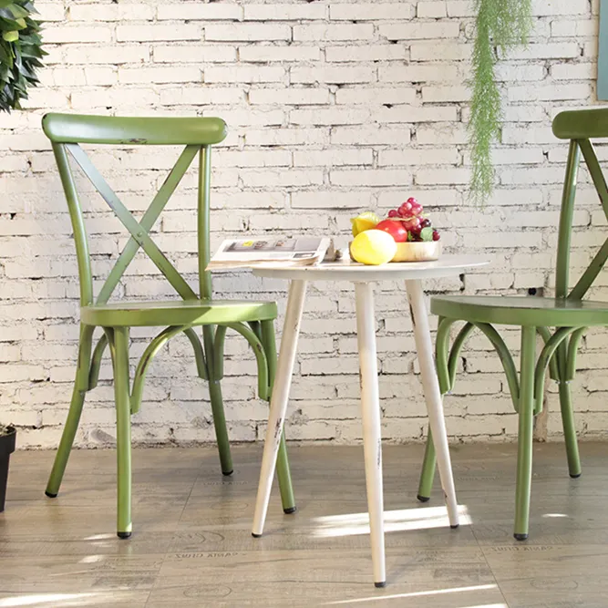 Hot Selling Restaurant Meubels Set Kan Worden Gebruikt Voor Indoor En Outdoor Tafel En Stoel Set, 1 Salontafel En 2 Koffie Stoelen