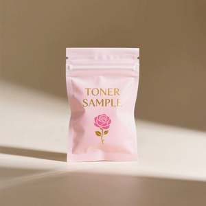 ซองบรรจุภัณฑ์แบบตั้งได้สำหรับเครื่องสำอาง ป้องกันความชื้น เกรดอาหาร พิมพ์ลายกราเวียร์ตามสั่ง พร้อมจุกสำหรับรีฟิล ตัวอย่างผลิตภัณฑ์บำรุงผิว โลชั่น - Product Image 2