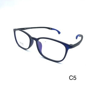 Visualmate New Kids TR90シリコンオプティカルフレームボーイズガールズメガネアイウェア、調整可能なエンドチップデザイン - Product Image 3