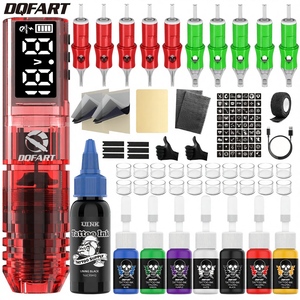 Article populaire transfrontalier : Kit stylo de <span class=keywords><strong>tatouage</strong></span> sans fil avec écran de 1,47 pouce, modèle numérique 1600 mAh WTK-254 - Product Image 1