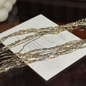 Collar con Colgante Giratorio de Ocho Tesoros y Brújula, Plata de Ley S925, Estilo Chino Nuevo, Cuentas Finas, Nicho de Lujo, Alta Gama - Product Image 5