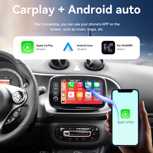 8inch Android 14 màn hình cho Benz 453 thông minh fortwo 2014 - 2020 đài phát thanh xe đa phương tiện Navigation GPS Android tự động Carplay - Product Image 5