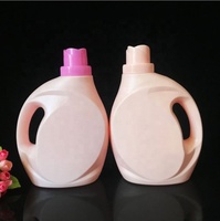 Botella de Plástico HDPE para Detergente, Vacía, de 1L, 2L, 3L, Venta al Por Mayor, Económica, Personalizable
