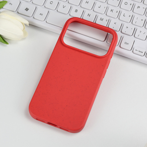 เคส iPhone 17 ย่อยสลายได้ เป็นมิตรกับสิ่งแวดล้อม ทำจากฟางข้าว สำหรับ iPhone 17 16 15 14 Pro Max - Product Image 5
