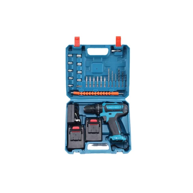 Power Multi-function Lithium Battery Cordless Drill Set Variable Professional Grade Portable Hand Drill for Home Construction