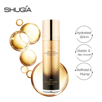 Émulsion au Ginseng et Perle d'Or, Soin de Luxe à l'Or, Effet Lissant Visible des Rides, Nourrit la Peau, Disponible en OEM