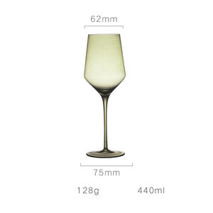 Оптовая продажа цветного хрустального стекла вина бокалы для вина - Product Image 6