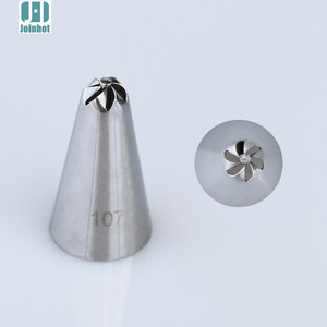 Stainless Steel Drop Flower Piping Tip For <b>Cake</b> Butter Baking <b>Decorating</b> Birthday <b>Supplies</b> - Product Image 3