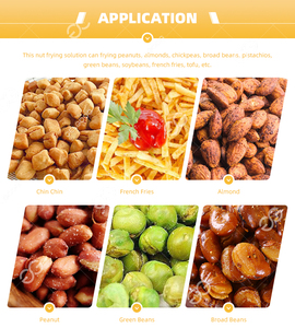 Nhà máy đậu phộng dây chuyền sản xuất chiên đậu phộng quy mô cao liên tục Muối rộng đậu đậu phộng dây chuyền chế biến - Product Image 4