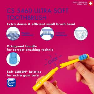 Set de Viaje LZMS, <span class=keywords><strong>Cepillo</strong></span> de Dientes CS <span class=keywords><strong>5460</strong></span> Be You, Pasta de Dientes, 2 Cepillos Interdentales Desechables 07/09, Cerdas Suaves de Nailon, Plástico, Adulto - Product Image 4