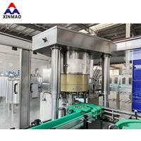 Ligne de production de canettes en aluminium 6000 CPH 330 ml, machine de remplissage et de scellage pour boissons gazeuses