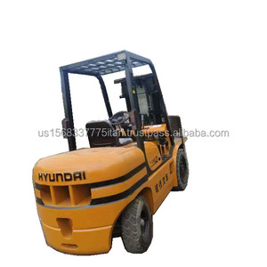 Montacargas Hyundai de Segunda Mano, 3.5 Toneladas, Diésel, Altura Máxima de Elevación 6m, con Motor ISUZU Mitsubishi Japonés - Product Image 1