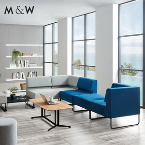 م & W عالية الجودة الحديثة أثاث غرفة الانتظار للاستقبال التجاري صالة أريكة مكتب - Product Image 1