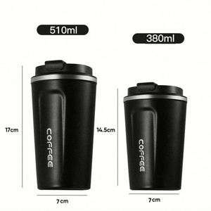 Taza de Café Inteligente de Acero Inoxidable con Pantalla LED de 510 ml, Vaso Térmico con Batería Reemplazable, Gran Venta - Product Image 2