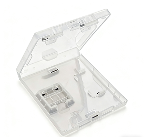 Boîte de rangement transparente pour cartes de jeu NDSL NDSI <span class=keywords><strong>DS</strong></span> 3DS, <span class=keywords><strong>3</strong></span> couleurs, boîte de rangement pour cartes de jeu de console - Product Image 1