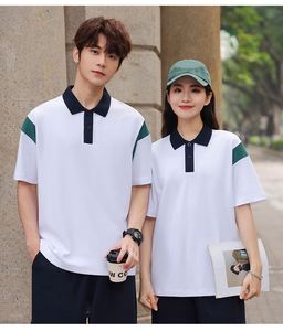 เสื้อยืดคอปกแขนสั้นผ้าไหมน้ำแข็งผสมฝ้ายถักแบบลำลอง Maxfree สำหรับเสื้อเชิ้ตยูนิเซ็กซ์ ชุดทำงาน เสื้อยืดโฆษณา สั่งทำได้ - Product Image 4