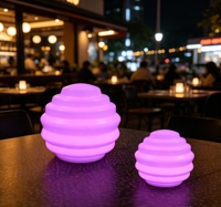 Lanterna LED a Nido d'Ape Multicolore Ricaricabile Impermeabile con Telecomando IP65 per Esterni Matrimoni Capodanno