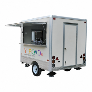 Factory Direct Custom Mobile Food Trailer, Rust-Resistant Aluminum Food Kiosk for Candy, Chips and Street Food - Product Image 4