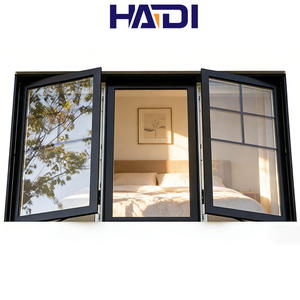 Chinese Design Brown Aluminium Window Frames Stainless Steel Aluminum Alloy Profile Standard Casement Windows Interior windows - Product Image 1