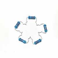 Resistencia de Película Metálica Antiinterferencias, Estable, con Tolerancia del 1%, 10R-1M, 3W, Voltaje Máximo de Sobrecarga, -55C~+155C, Resistor Electrónico