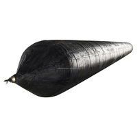 Bolsa de Aire Inflable Cilíndrica de Goma Marina Negra para Lanzamiento y Elevación de Barcos, 5-15 Capas, Certificación CCS BV, Tamaño Personalizado