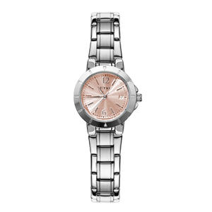 Nuevo reloj de pulsera elegante y elegante para mujer con indicador de fecha con una correa única de acero inoxidable y movimiento de cuarzo - Product Image 5
