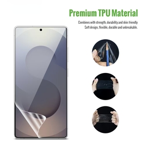 ฟิล์มกันรอยหน้าจอแบบนิ่ม TPU ไฮโดรเจล OEM สำหรับ Samsung Galaxy S26 S25 S24 Ultra Plus Edge ความไวสูง - Product Image 2