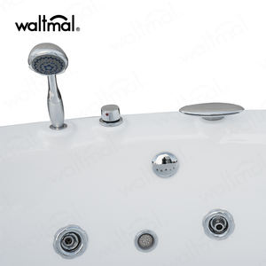 2000MM Massage Autoportant Whirlpool Bubble Jet Underwater-lights 1-2 Person Spa Acrylique <span class=keywords><strong>Baignoire</strong></span> Coin Robinet - Product Image 5