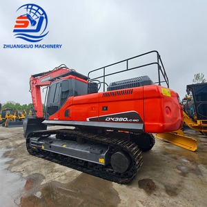 รถขุดตีนตะขาบ Doosan DX380LC-9C มือสองคุณภาพสูง ขนาด 38 ตัน สำหรับงานก่อสร้าง - Product Image 1