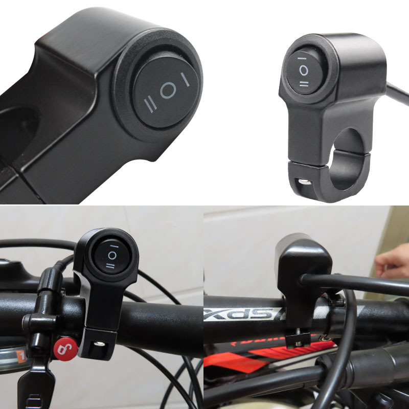 モンドさん専用　スイッチライト 22cmアルミ合金オートバイハンドルバーヘッドライトスイッチ3