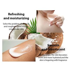 Crème hydratante quotidienne nourrissante au lait de coco bio, marque privée OEM ODM - Product Image 5