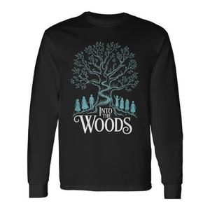 Camiseta de manga larga Into The Woods con diseño de teatro musical de Broadway - Product Image 1