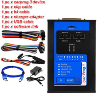 Carprog 2 - Juego Completo de Herramientas de Reprogramación de Chip ECU, Restablecimiento Automático para EEPROM, Datos de Choque SRS, Radio, IMMO, Kilometraje, Programador de ECU